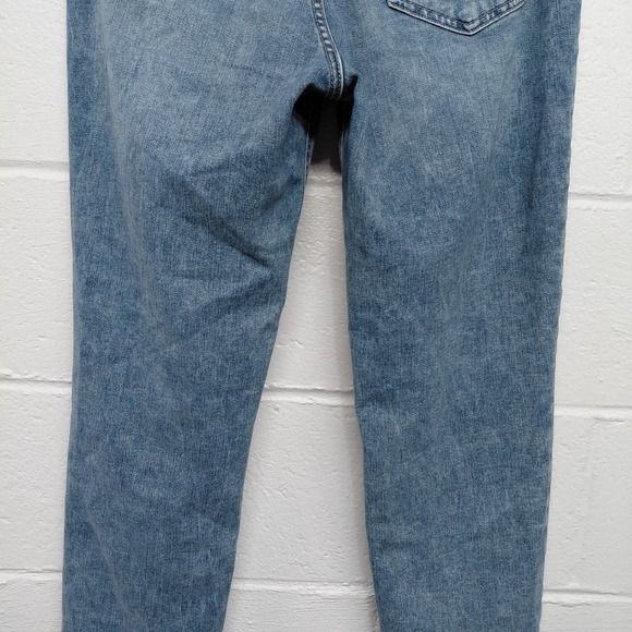 Kut From The Kloth Naomi High Rise Crop Straight Leg Jeans 10 Blue Denim 30x25 - Picture 7 of 16